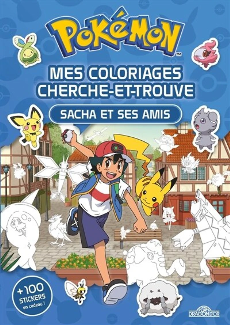 Pokémon: Mes coloriages cherche-et-trouve
