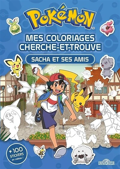 Pokémon: Mes coloriages cherche-et-trouve