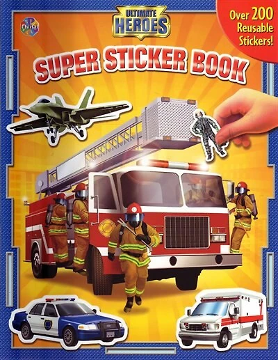 Super Sticker Book - Ultimate Heroes