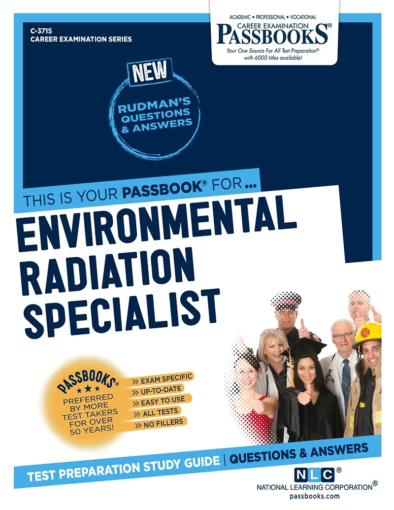 Environmental Radiation Specialist (C-3715): Passbooks Study Guide