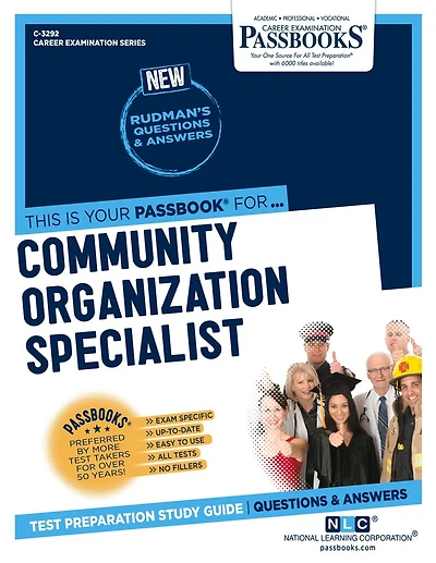 Community Organization Specialist (C-3292): Passbooks Study Guide