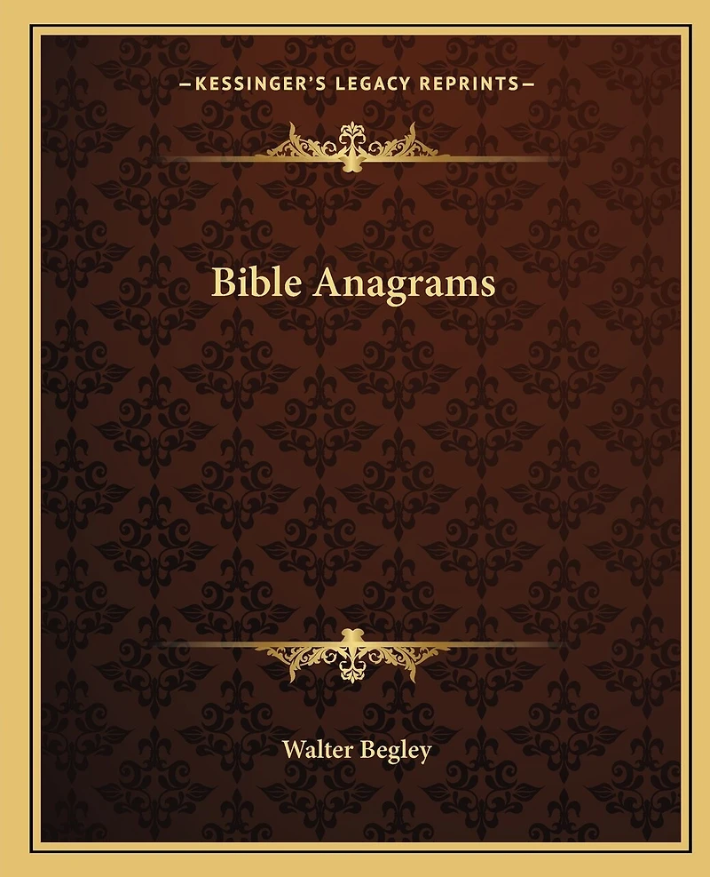 Bible Anagrams