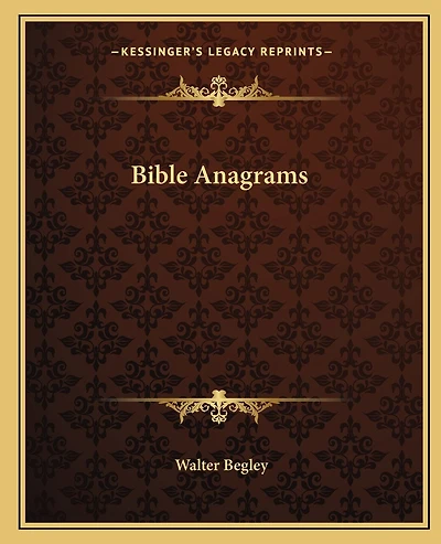 Bible Anagrams