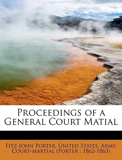 Proceedings Of A General Court Matial