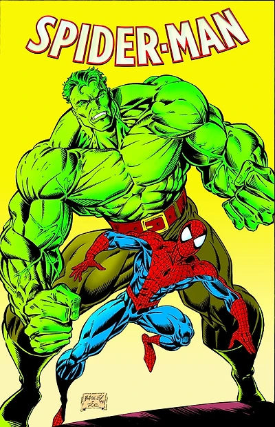Spider-Man By Michelinie & Bagley Omnibus Vol. 2 Mark Bagley Hulk Cover