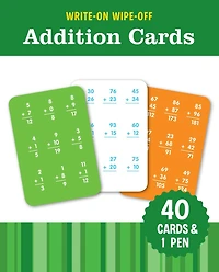 Write-on Wipe-off Addition Cards