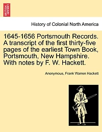 1645-1656. Portsmouth Records