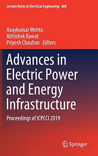 Advances Electric Power and Energy Infrastructure: Proceedings of ICPCCI 2019