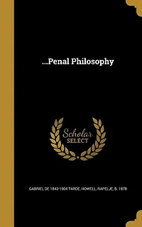 Penal Philosophy