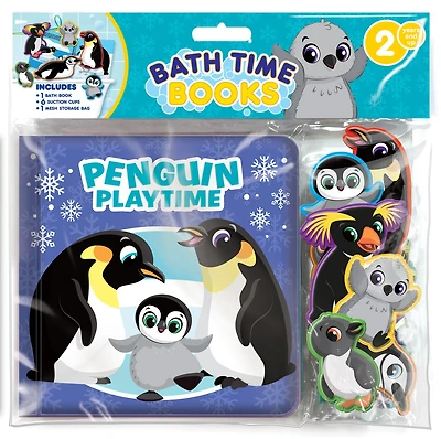 PENGUINS BATH TIME BOOKS (EVA BAG): PENGUINS