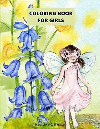 Coloring Book For Girls: Amazing Coloring & Activity Book for Girls with Flowers -Flowers Coloring Pages for Teens & Girls Age 4-8, 8-12 -50 Unique Designs & Easy Flower Patterns