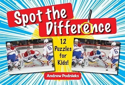 SPOT THE DIFFERENCE HOCKEY PUZZLES FOR K