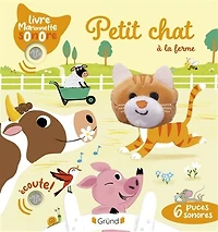 Petit chat à la ferme