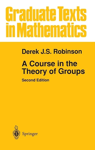 A Course the Theory of Groups