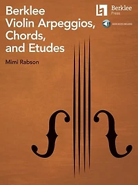 Berklee Violin Arpeggios, Chords, and Etudes - book with online audio by Mimi Rabson