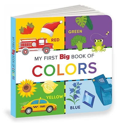 My First Big Book of Colors: Illustrated Board Book of Colors for PreSchool Kids, Toddlers | Book for 1+ [Penguin Early Learning Series]