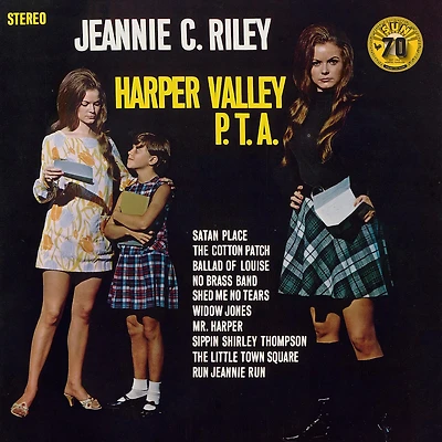 Harper Valley P.T.A. by Jeannie C. Riley (1 Transparent Yellow LP)