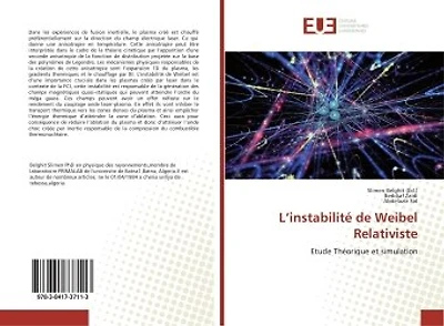 L' instabilite de Weibel Relativiste: Etude theorique et simulation