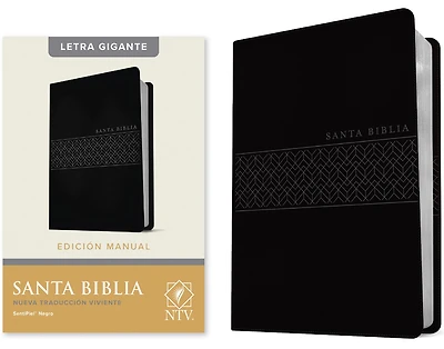 Santa Biblia NTV, Edición manual, Letra gigante (SentiPiel, Café, Roja)