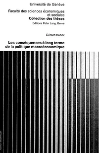 Les cons�quences � long terme de la politique macro�conomique