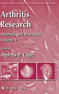 Arthritis Research: Volume 1: Methods and Protocols