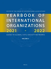 Yearbook of International Organizations 2021-2022, Volume 5