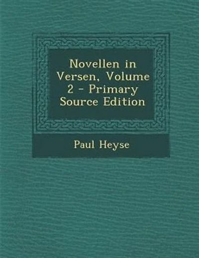 Novellen in Versen, Volume 2 - Primary Source Edition