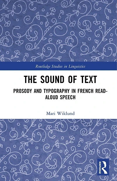The Sound of Text: Prosody and Typography French Read-Aloud Speech