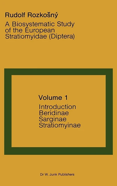 A Biosystematic Study Of The European Stratiomyidae (diptera): Volume 1 - Introduction, Beridinae, Sarginae and Stratiomyinae