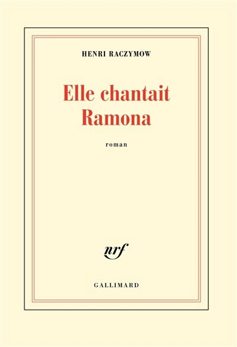 Elle chantait Ramona
