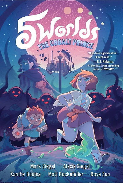 5 Worlds Book 2: The Cobalt Prince: (A Graphic Novel)