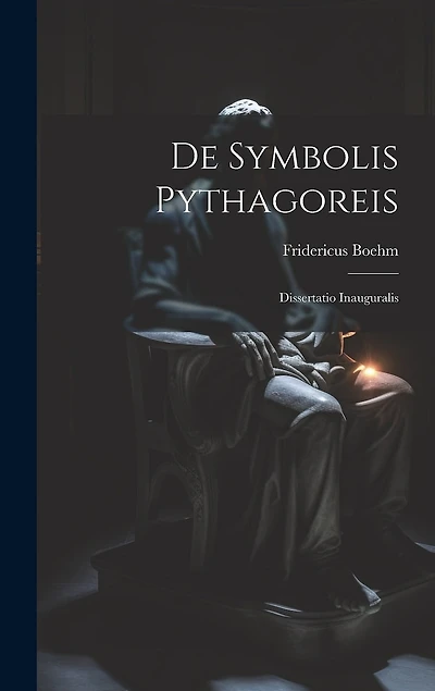 De Symbolis Pythagoreis: Dissertatio Inauguralis