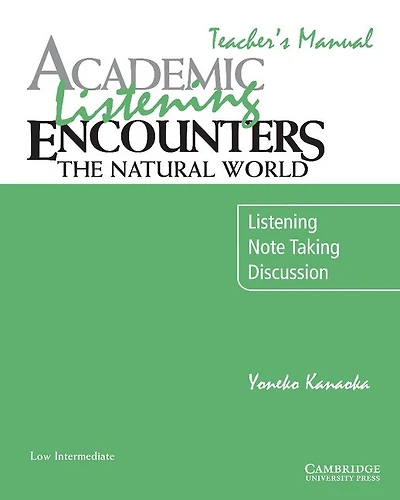 Academic Encounters Level 1 Teacher's Manual Listening and Speaking