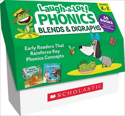 Laugh-A-Lot Phonics: Blends & Digraphs (Classroom Set): A Big Collection of Little Books That Teach Key Decoding Skills