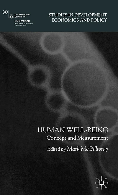 Human Well-being: Concept And Measurement