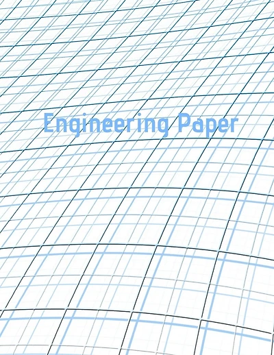 Engineering Paper: Quad Rule graph paper,8.5 x 11 (5x5 graph paper) 100 pages