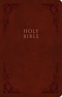 KJV Large Print Personal Reference Bible, Burgundy LeatherTouch