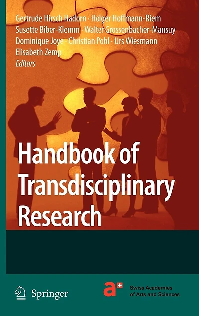 Handbook of Transdisciplinary Research