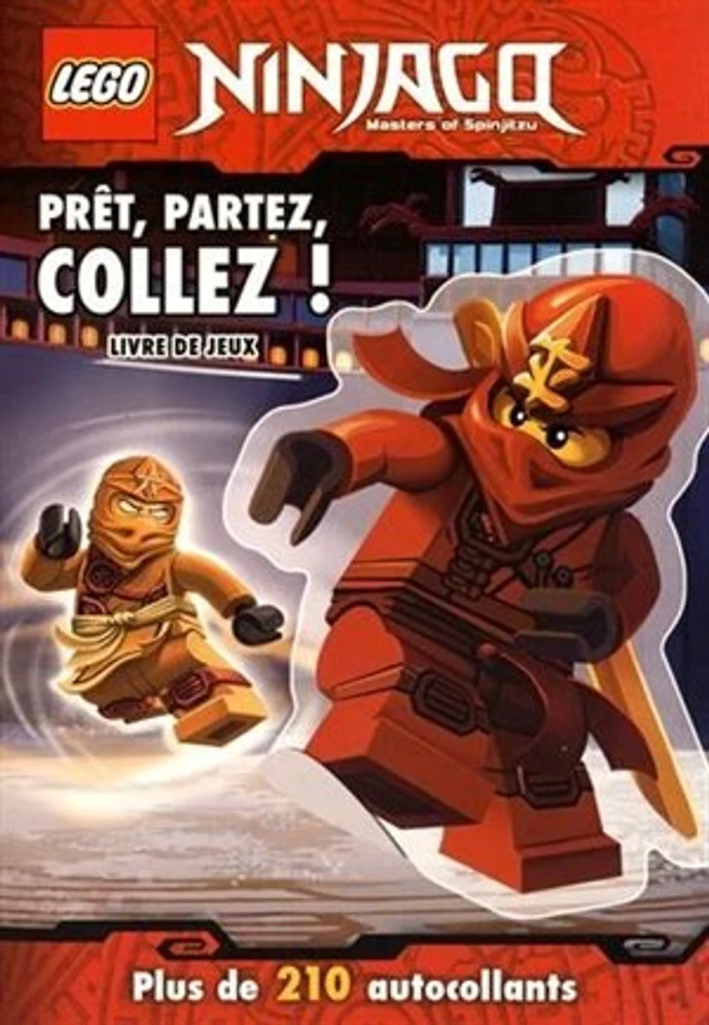 Lego Ninjago sticker book