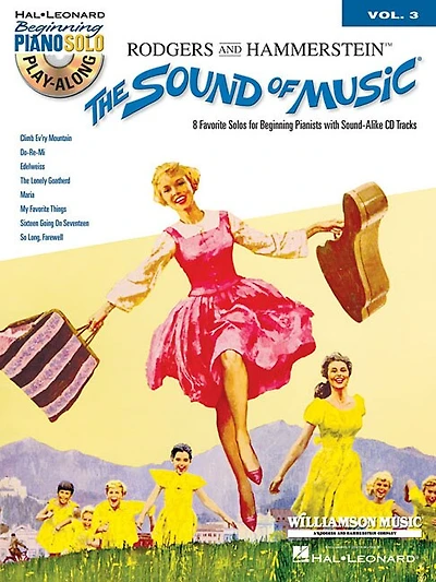 The Sound Of Music: Beginning Piano Solo Play-along Volume 3