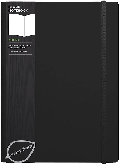 ecosystem Journal Blank: Large Onyx Hardcover