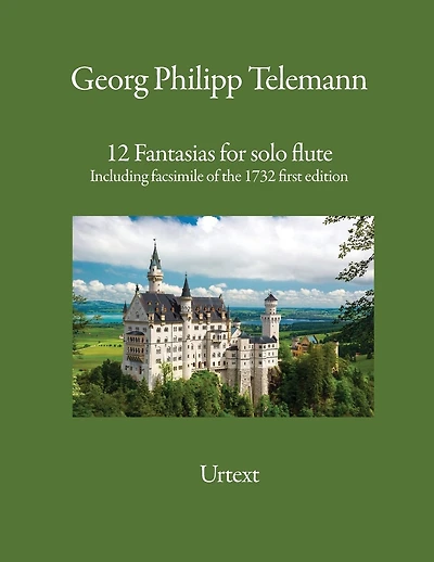 12 Fantasias For Solo Flute: Including Facsimile Of The 1732 First Edition