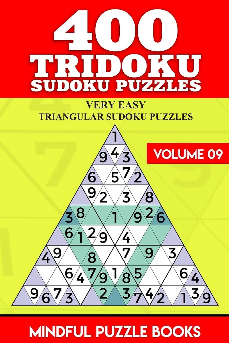 400 Tridoku Sudoku Puzzles: Very Easy Triangular Sudoku Puzzles