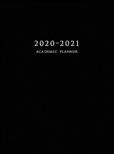 2021 Academic Planner: Large Weekly And Monthly Planner With Inspirational Quotes And Cover (hardcover