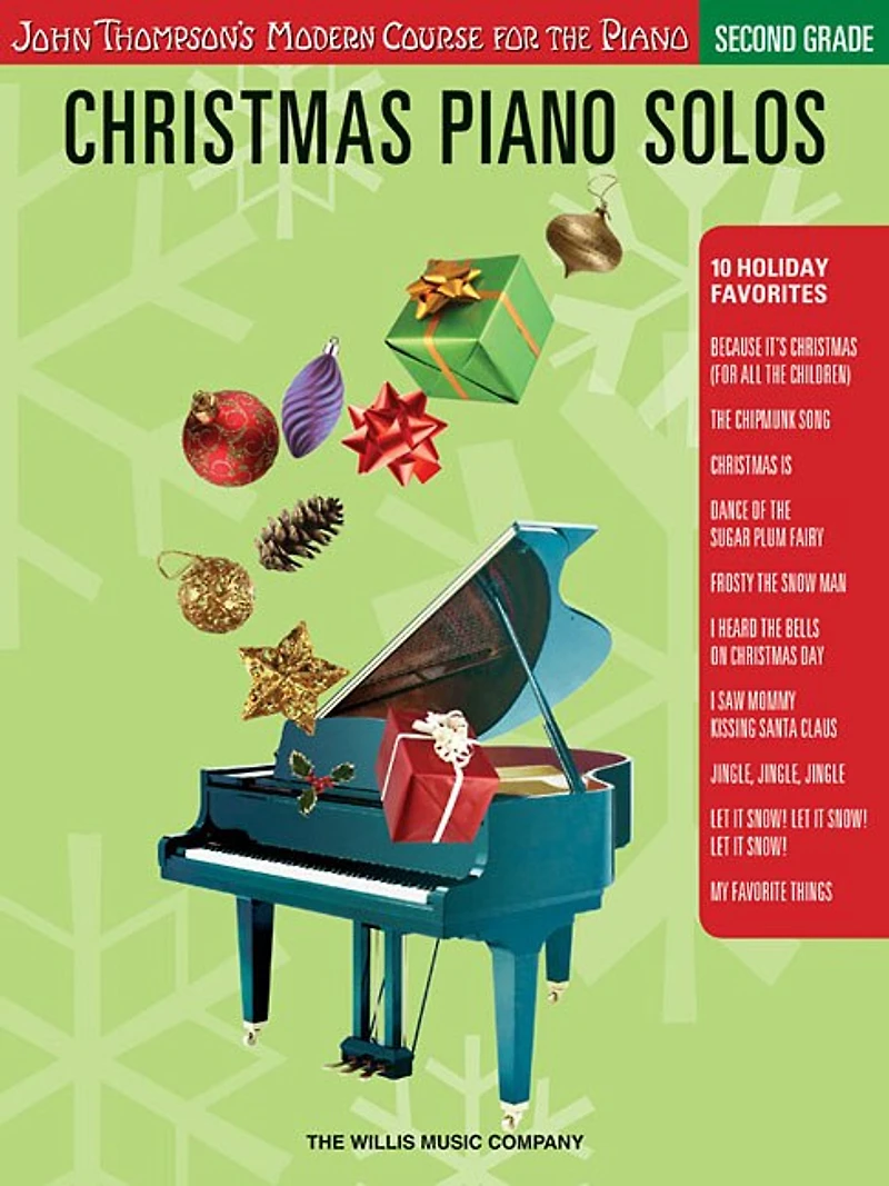 Christmas Piano Solos - Second Grade (Book Only): John Thompson's Modern Course for the Piano