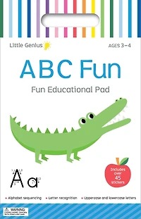 ABC Fun: Fun Educational Activity Pad with Carry Handle