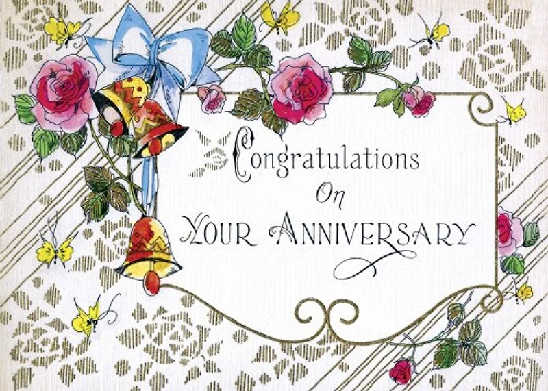 Congratulations on Your Anniversary - Greeting Card
