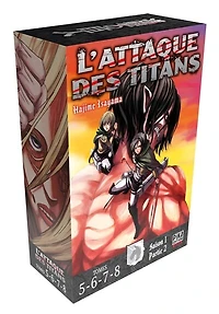 L'attaque des titans : saison 1, partie 2 tomes 5, 6, 7, 8