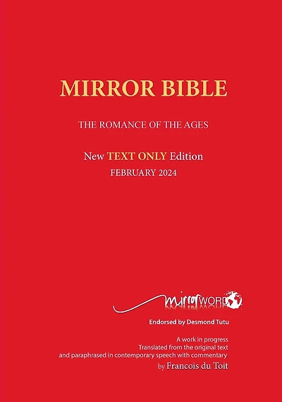 Latest PAPERback MAY 2026 Edition TEXT ONLY Mirror Bible Including complete ACTS [Without Commentary & Study notes]