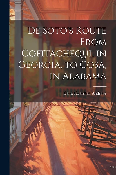 De Soto's Route From Cofitachequi, in Georgia, to Cosa, in Alabama